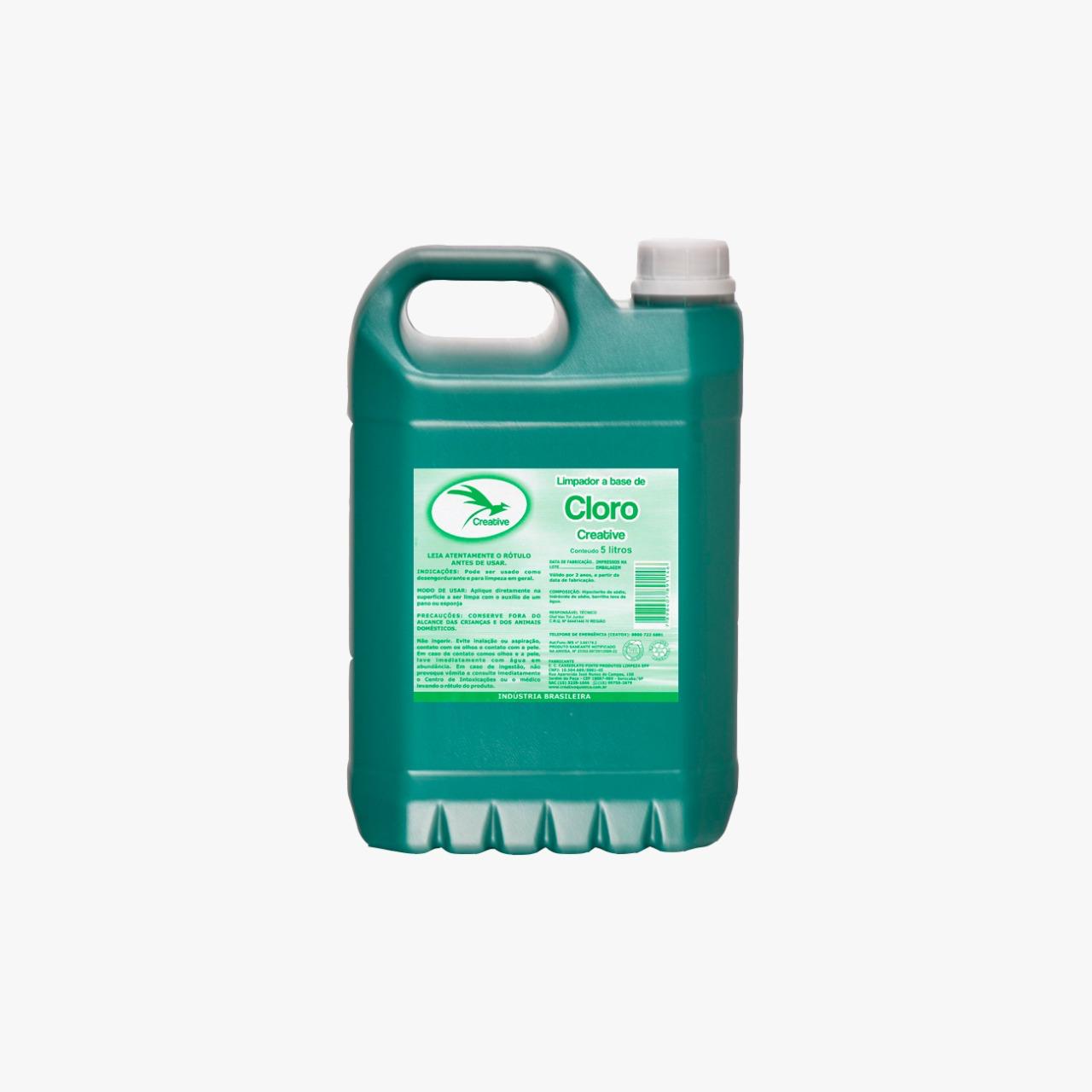 Limpador com Cloro